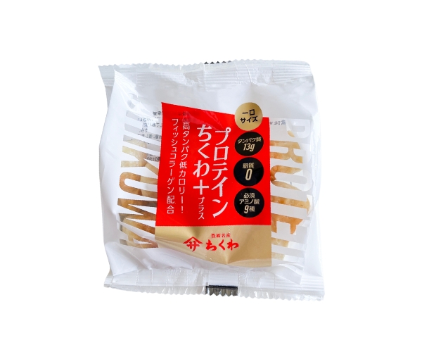 プロテインちくわ+（プラス）【一口サイズ】（冷凍）