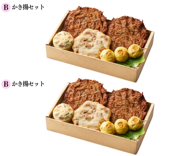 美味彩々[かき揚セットＢ＋かき揚セットＢ]