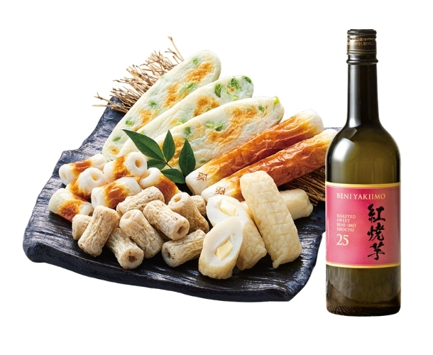 父の日おつまみセット・「紅焼芋」焼芋焼酎　黒瀬杜氏伝承仕込み25°